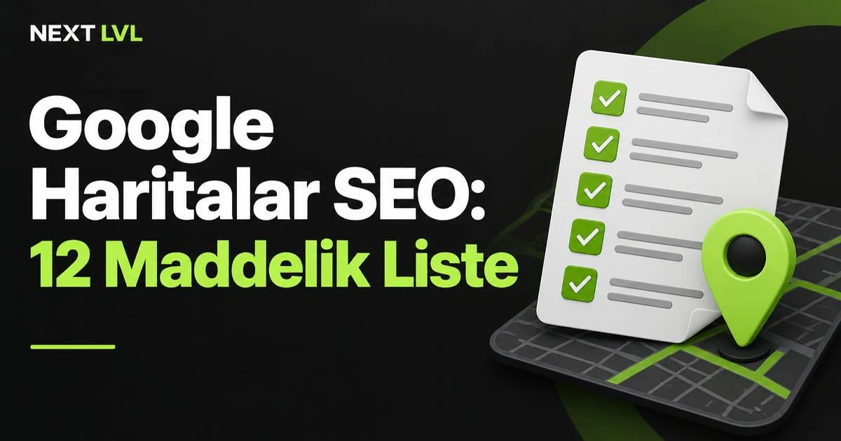 Google Haritalar SEO için on iki maddelik işletme profili kontrol listesi kapağı