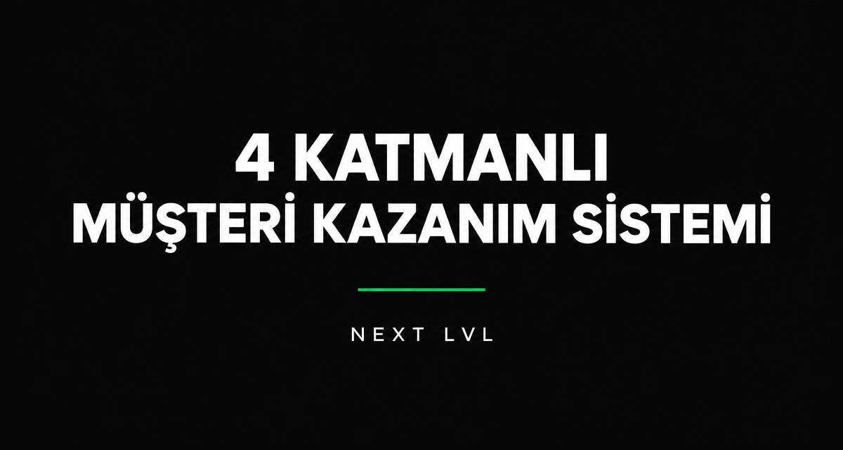 Danışmanlık Firmaları İçin Müşteri Kazanım Sistemi Nasıl Kurulur? — Next Lvl blog yazısı kapak görseli, danışmanlıklar için müşteri kazanım rehberi